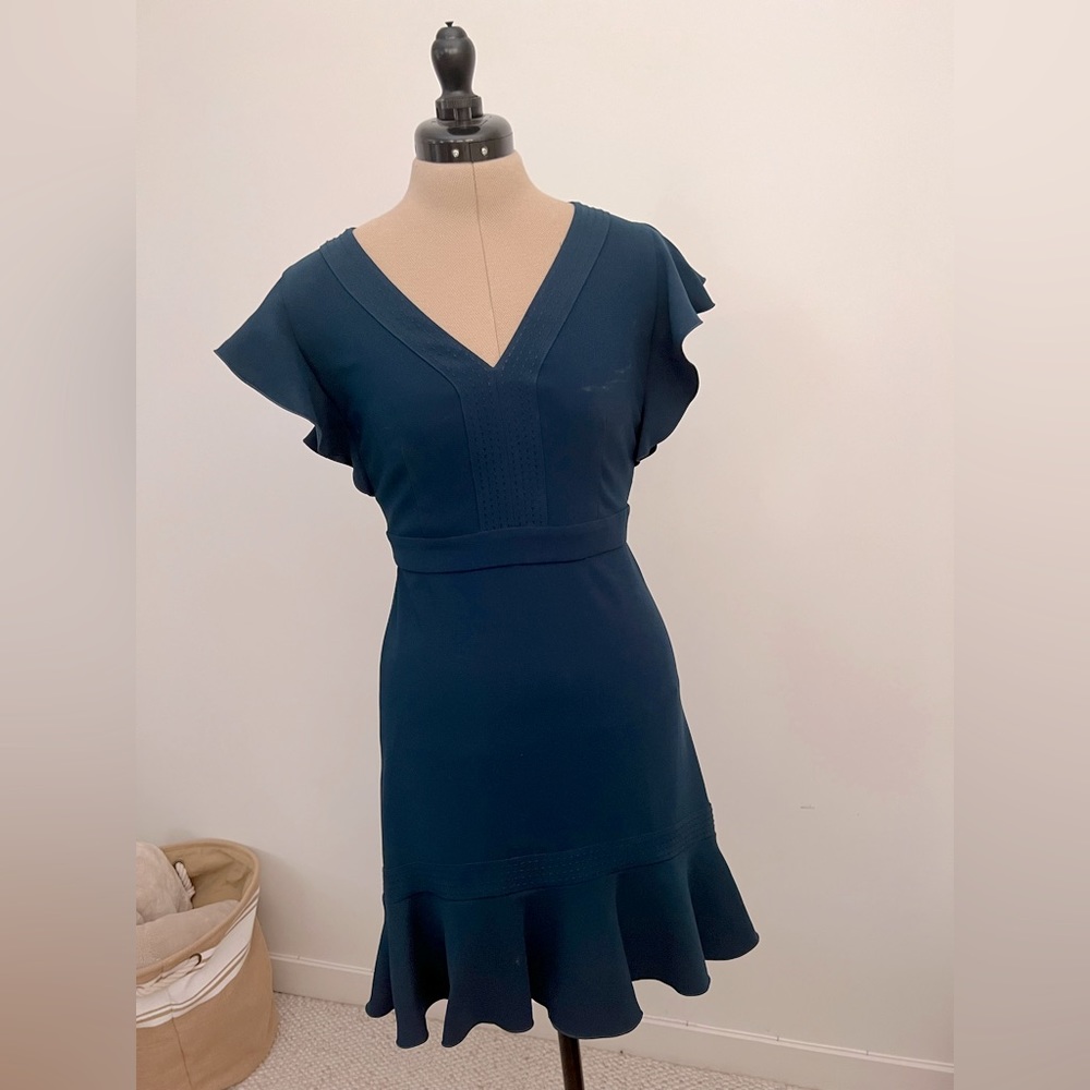 Rachel Zoe Emerald Green Dress Size 0